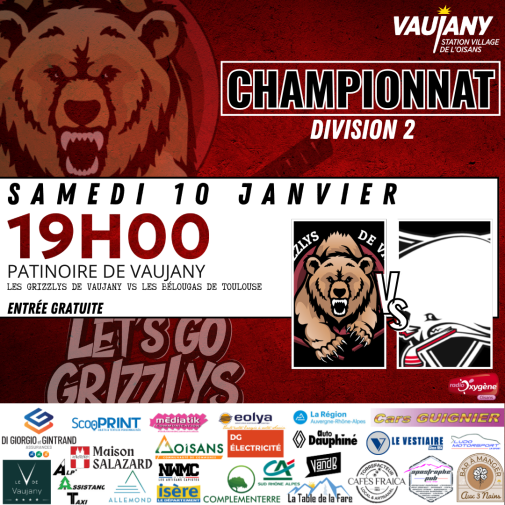 Match D2: Vaujany vs Toulouse