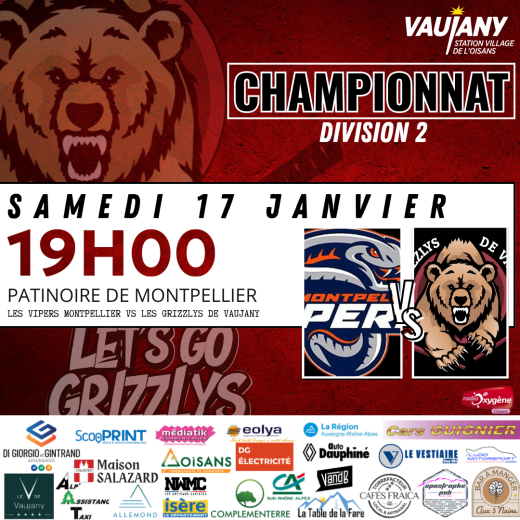 Match D2: Montpellier vs Vaujany