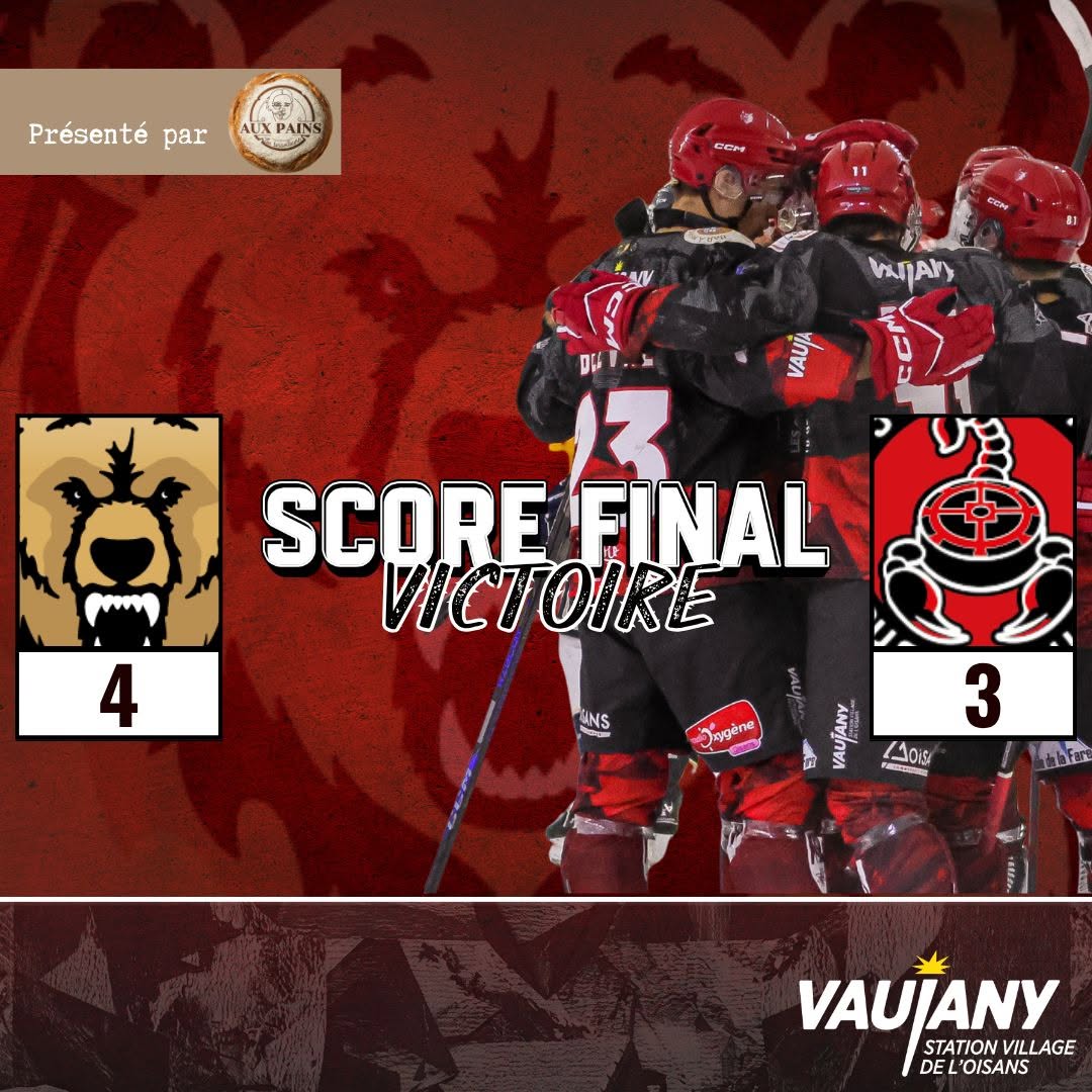 [D2] Les Grizzlys enchaînent à domicile !