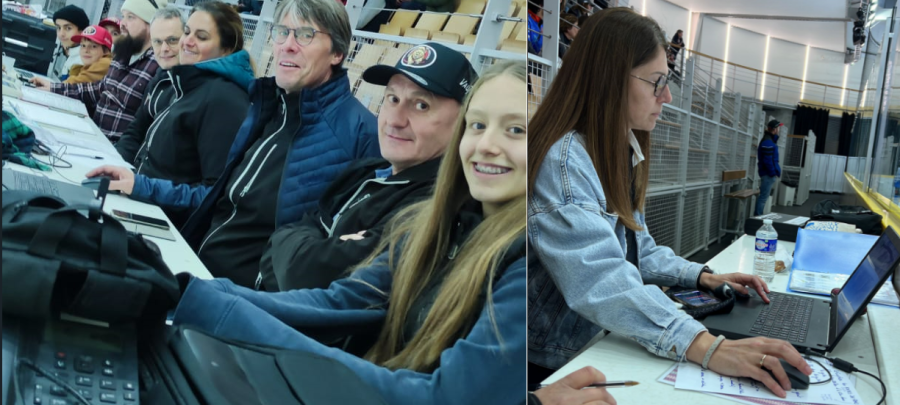 Les officiels de Table de marque